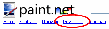 Paint.NET download link
