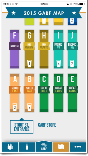 GABF map